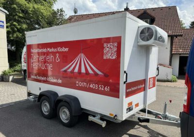 Fahrzeugbeschriftung Anhänger Ingolstadt