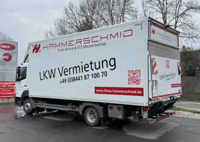 Fahrzeugbeschriftung LKW Pfaffenhofen